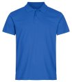 Heren Poloshirt Clique Single Jersey 028280 kobalt